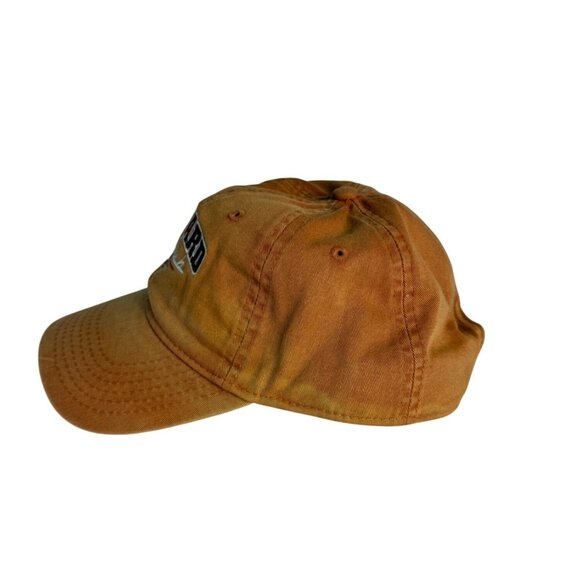 Ahead Shipyard Golf Club Baseball Hat Clipper Ship Snap Back Cap Faded Orange - Picture 3 of 9